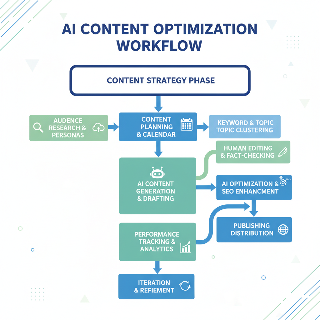 AI コンテンツ最適化ワークフロー